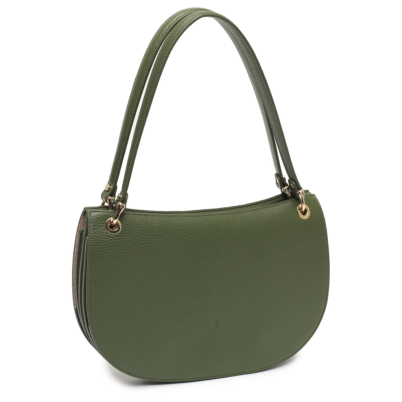 Кожаная сумка Carlo Salvatelli Madeleine gemma