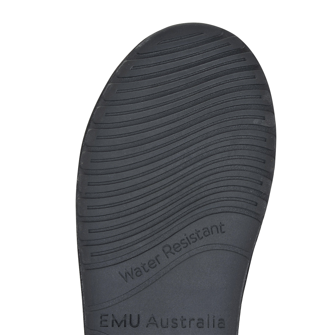 Черные замшевые угги EMU Australia Launceston
