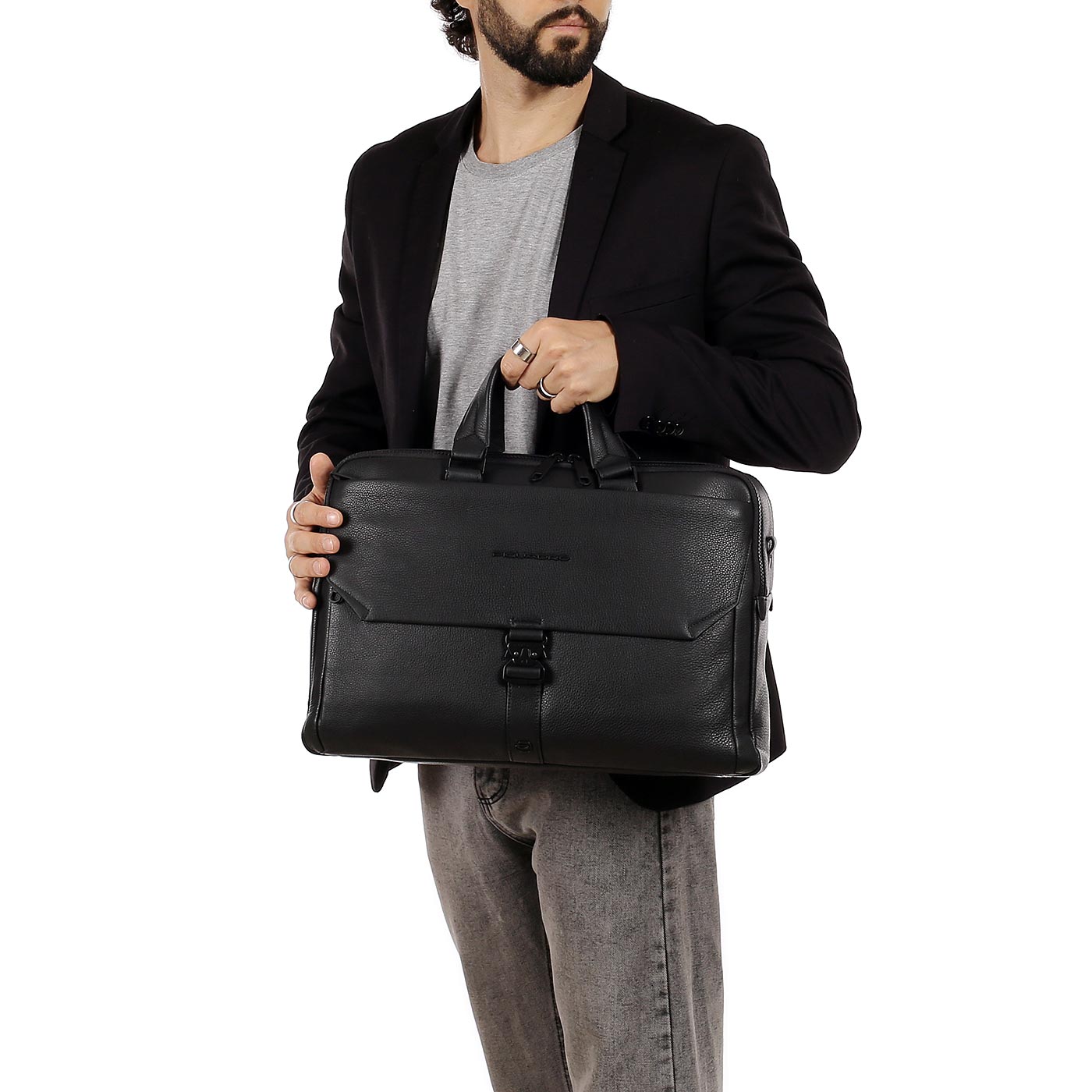 Сумка для ноутбука и документов Piquadro Than