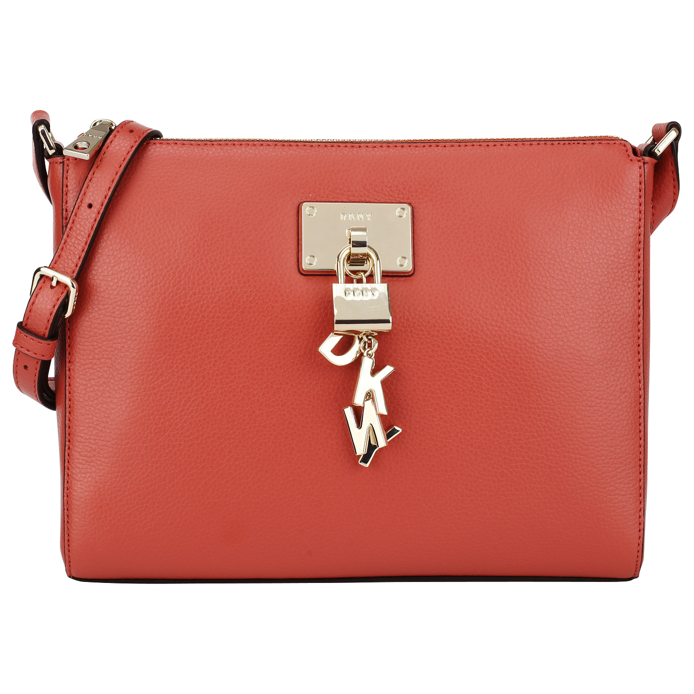 DKNY Кожаная сумочка через плечо