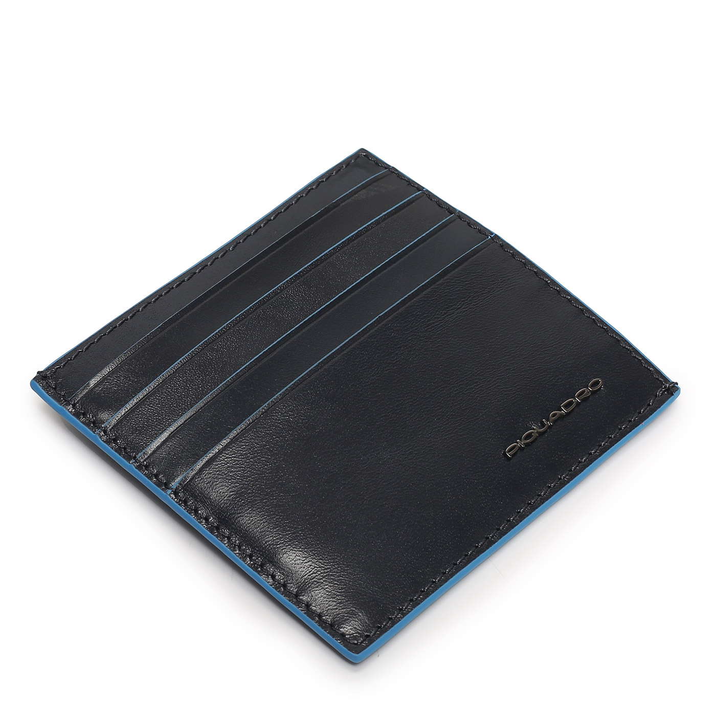 Кожаная визитница Piquadro Blue square