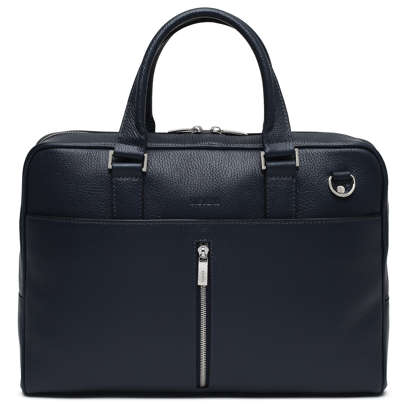 Stevens Мужская кожаная сумка с отделением для ноутбука