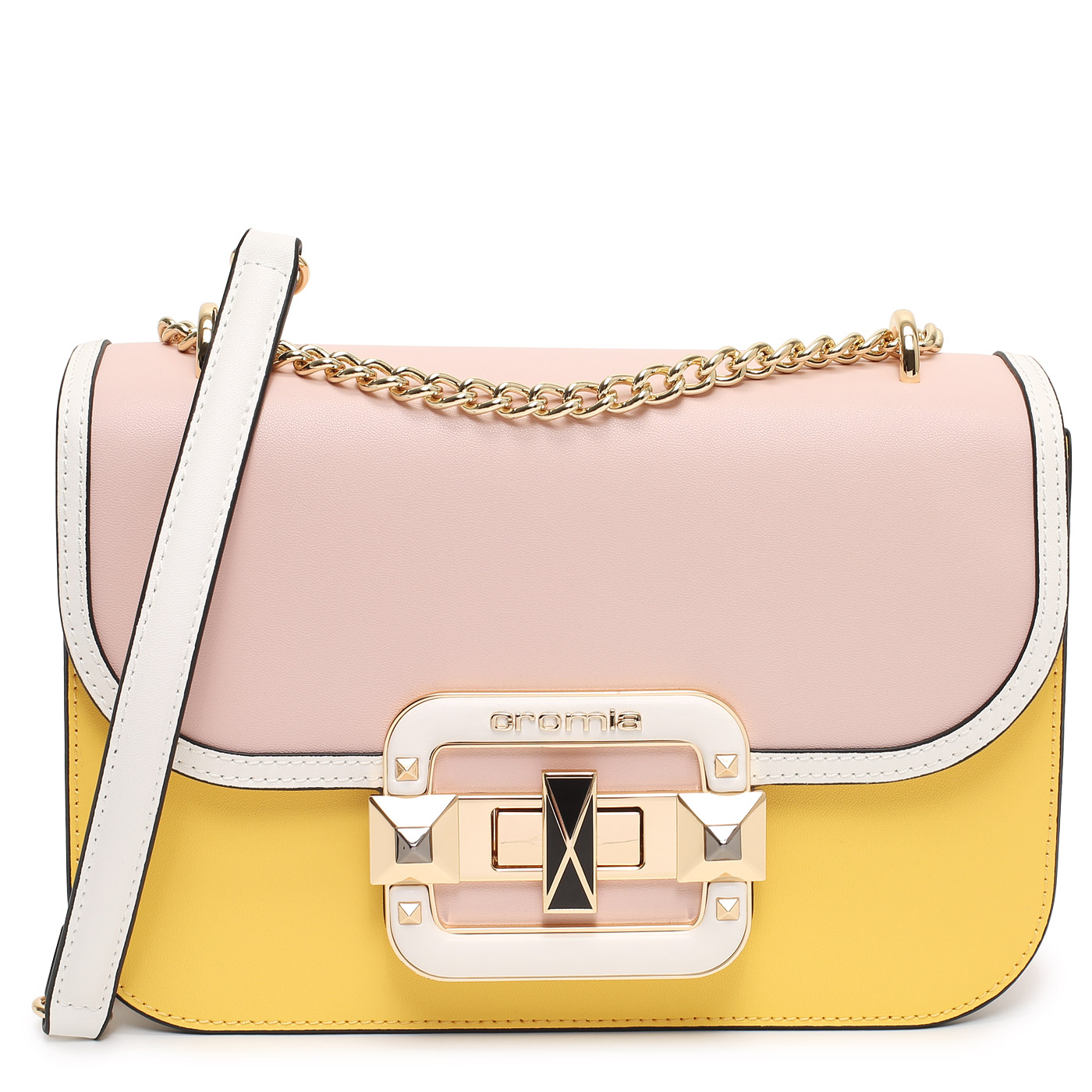 Cromia Сумка через плечо с цепочкой