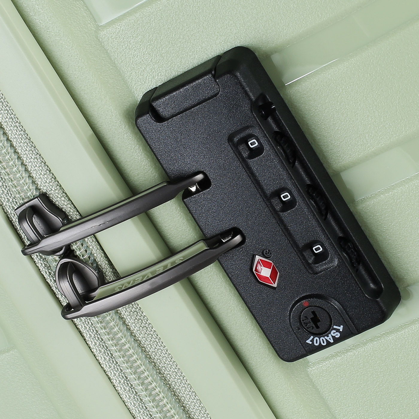 Чемодан большой L из полипропилена Stevens Bubble